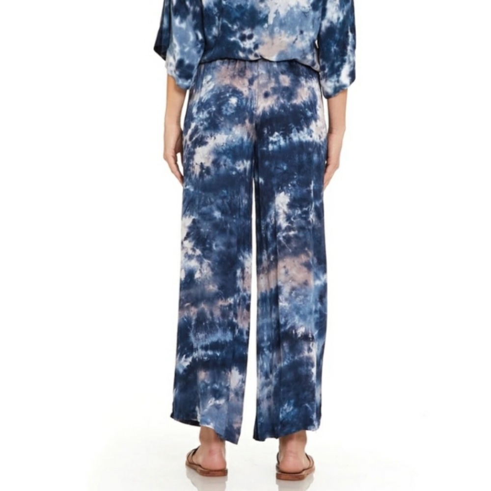 Young Fabulous & Broke Tie Dye Aiko Pant Midnight Blue - Picture 3 of 9